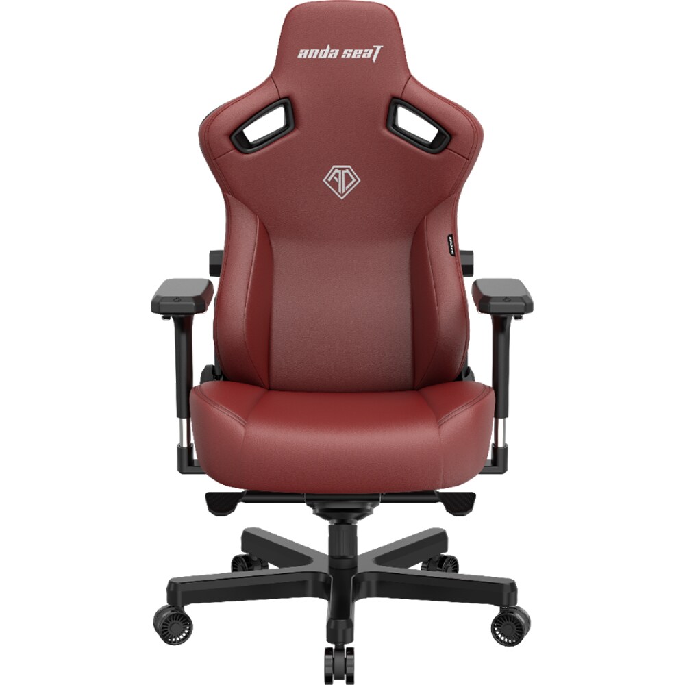 Scaun Gaming ANDA SEAT Kaiser 3 L, piele ecologica, visiniu