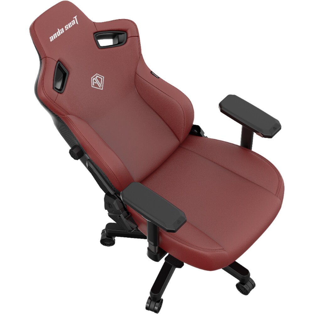 Scaun Gaming ANDA SEAT Kaiser 3 L, piele ecologica, visiniu