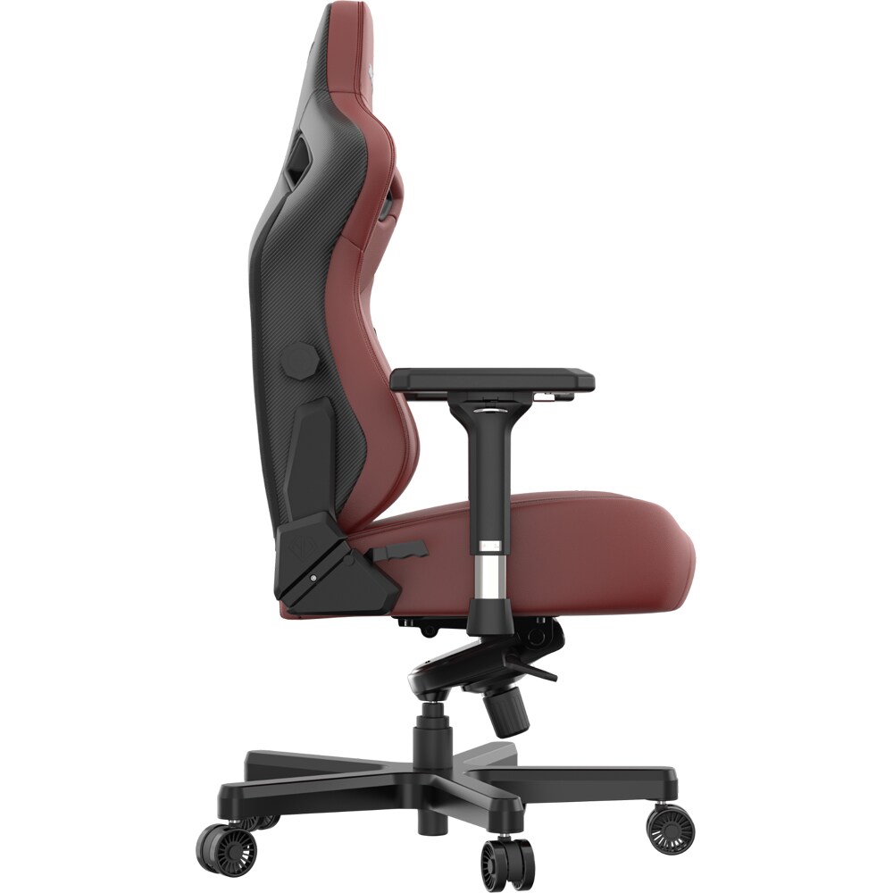 Scaun Gaming ANDA SEAT Kaiser 3 L, piele ecologica, visiniu