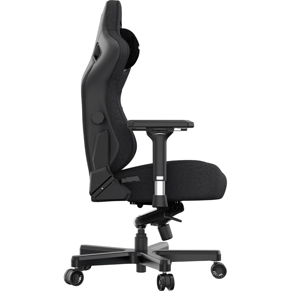 Scaun Gaming ANDA SEAT Kaiser 3 L, textil, gri inchis