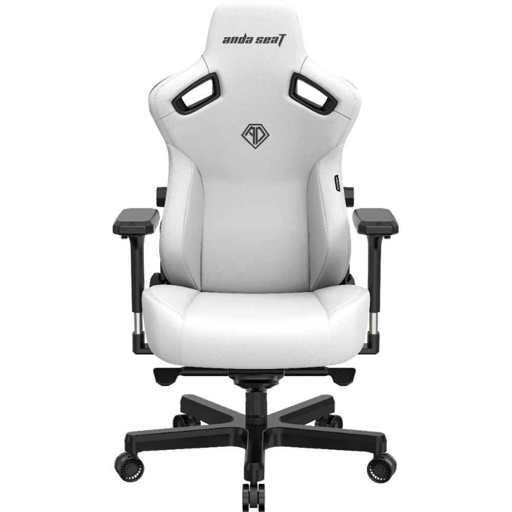 Scaun Gaming ANDA SEAT Kaiser 3 L, piele ecologica, alb