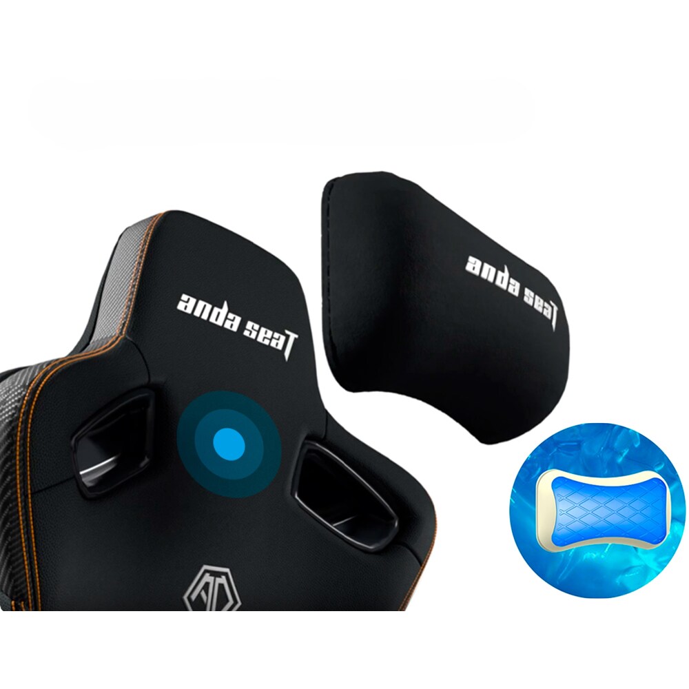 Scaun Gaming ANDA SEAT Kaiser 3 PRO XL, textil, negru
