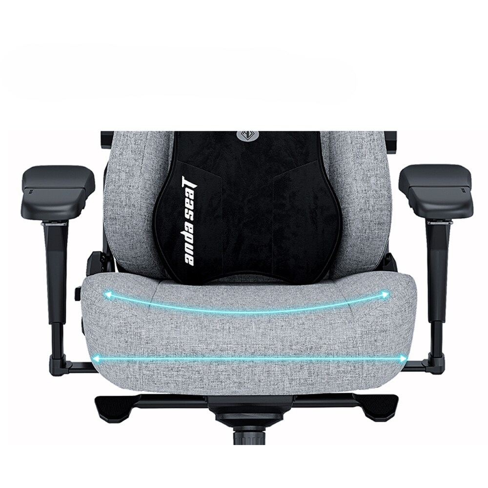 Scaun Gaming ANDA SEAT Kaiser 3 PRO XL, textil, negru