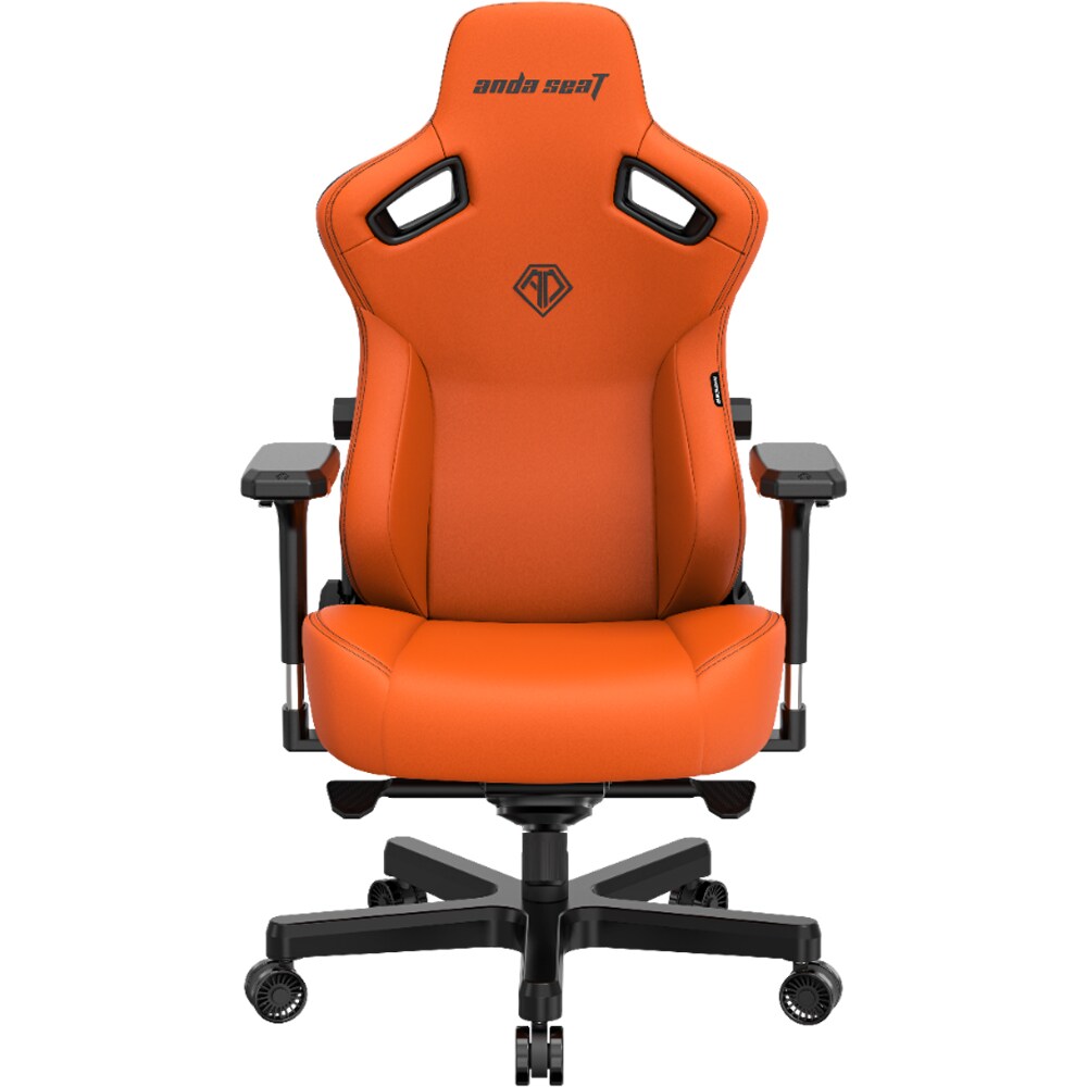 Scaun Gaming ANDA SEAT Kaiser 3 XL, piele sintetica, portocaliu
