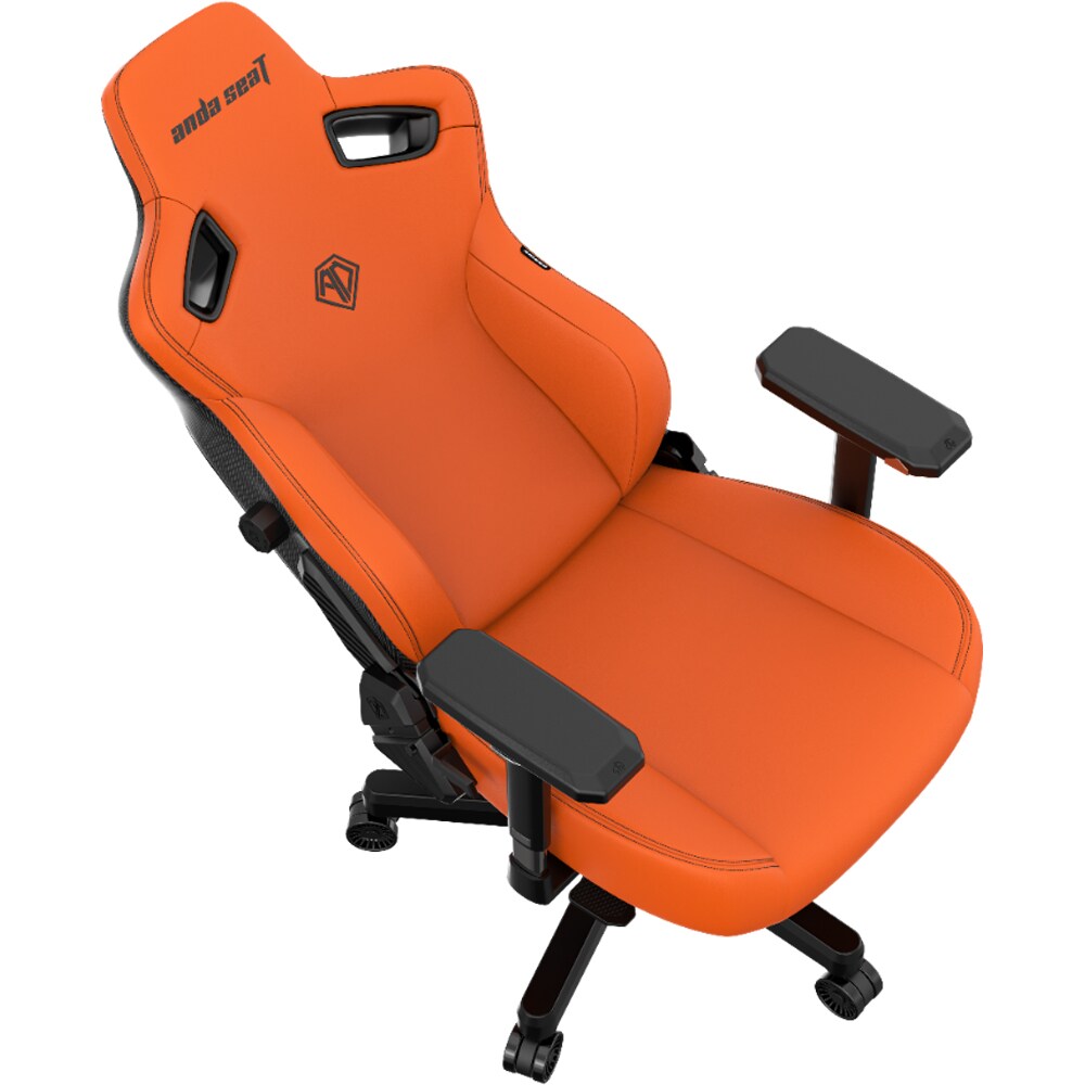 Scaun Gaming ANDA SEAT Kaiser 3 XL, piele sintetica, portocaliu