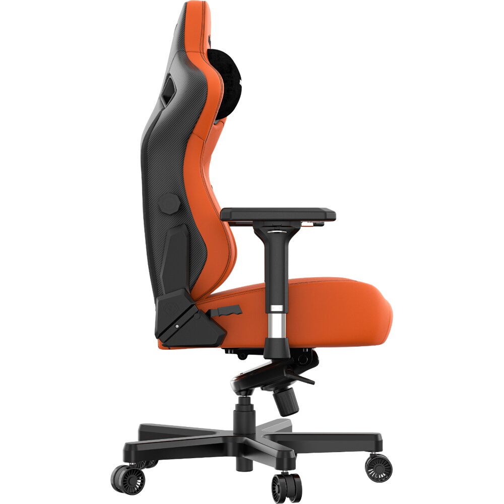 Scaun Gaming ANDA SEAT Kaiser 3 XL, piele sintetica, portocaliu