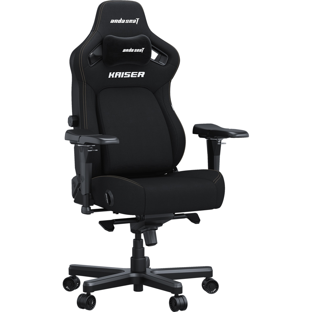 Scaun gaming ANDA SEAT Kaiser 4 L, textil, negru
