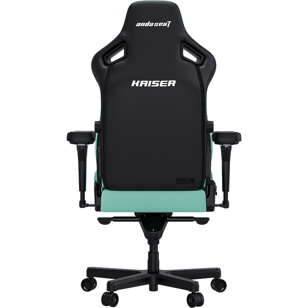 Scaun gaming ANDA SEAT Kaiser 4 L, piele sintetica, verde