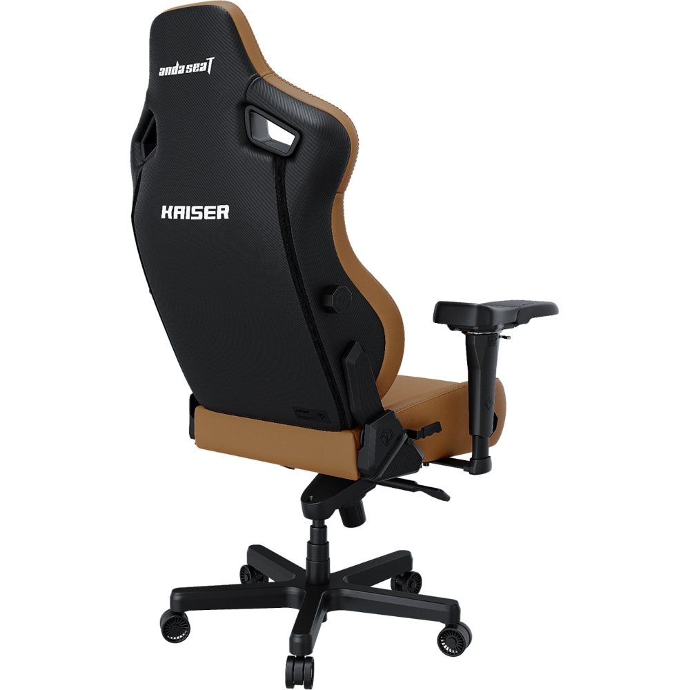 Scaun gaming ANDA SEAT Kaiser 4 L, piele sintetica, maro