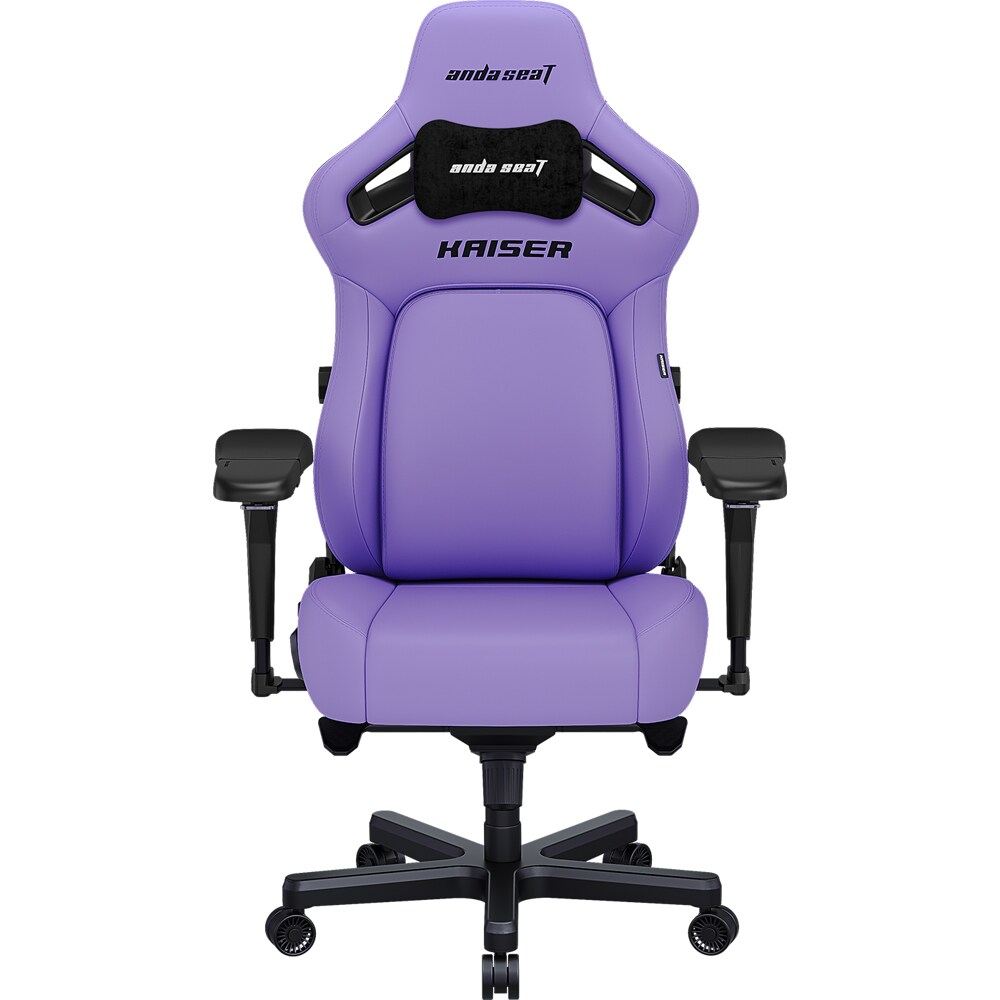 Scaun Gaming ANDA SEAT Kaiser 4 XL, piele sintetica, purpuriu