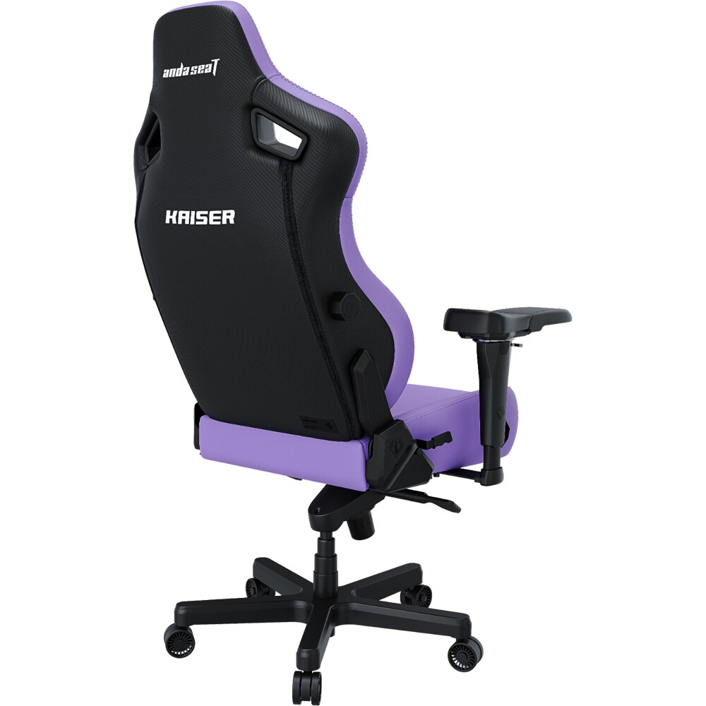 Scaun Gaming ANDA SEAT Kaiser 4 XL, piele sintetica, purpuriu