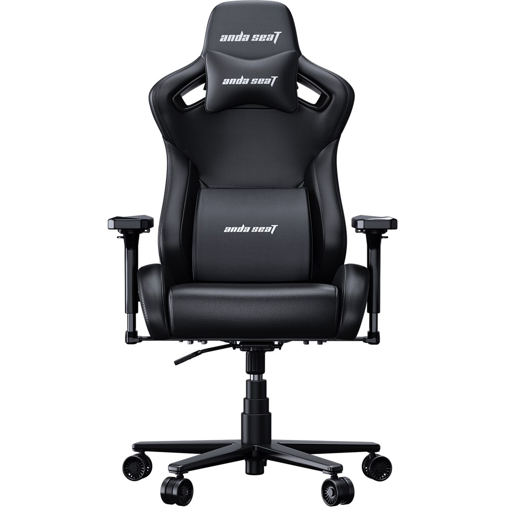 Scaun Gaming ANDA SEAT Kaiser 2 Frontier XL, piele sintetica, negru