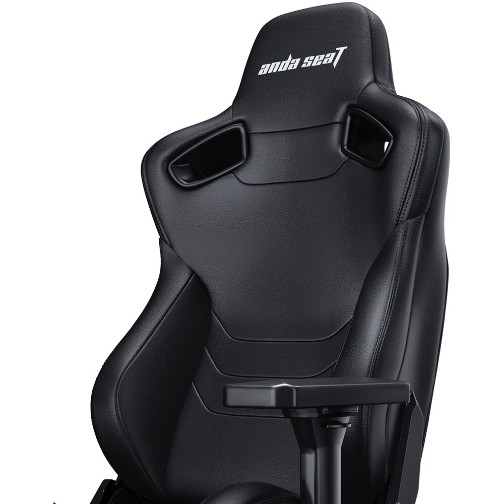 Scaun Gaming ANDA SEAT Kaiser 2 Frontier XL, piele sintetica, negru