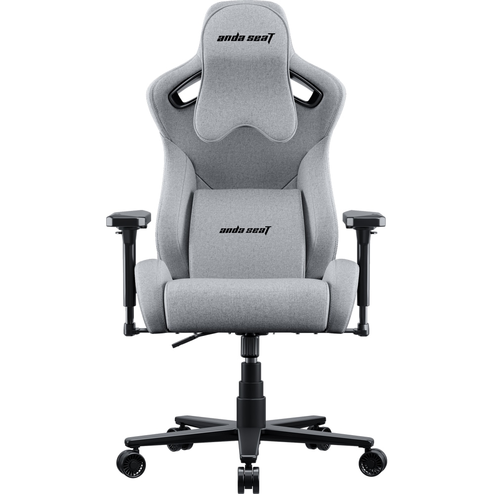 Scaun Gaming ANDA SEAT Kaiser 2 Frontier XL, piele sintetica, gri