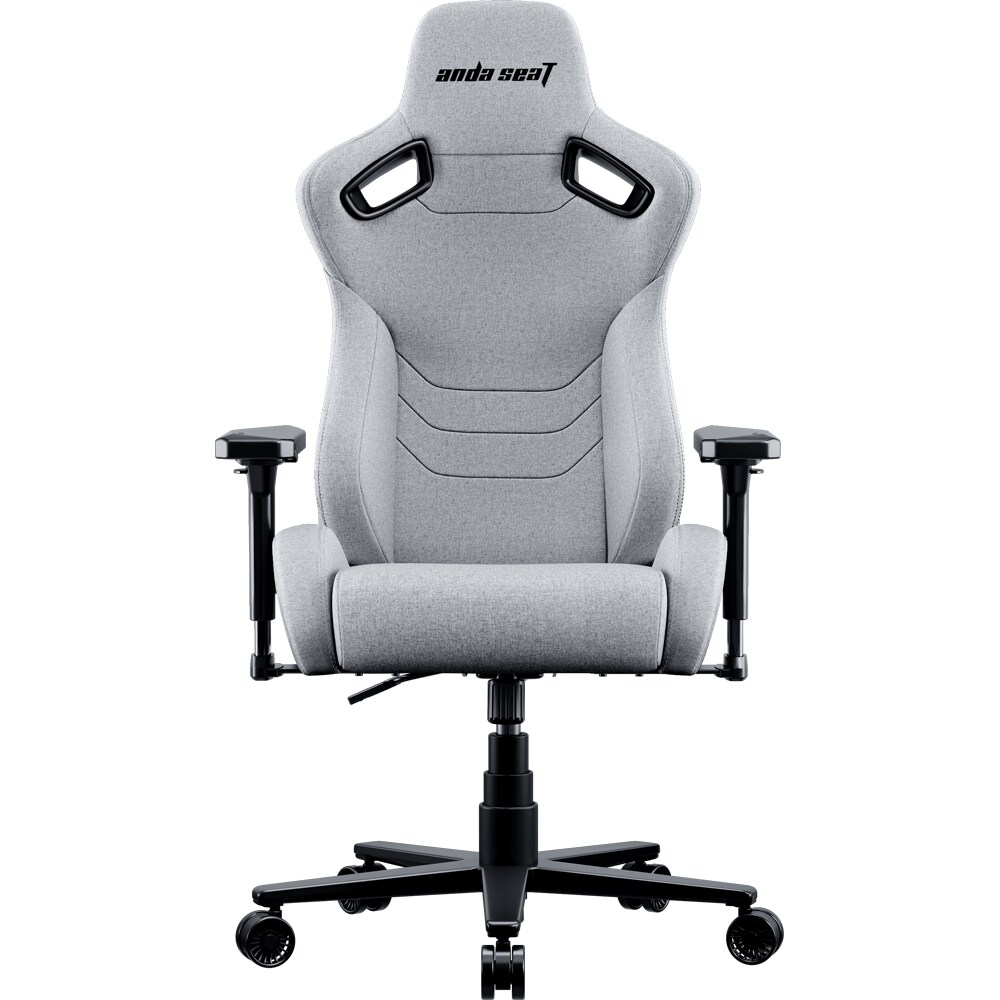 Scaun Gaming ANDA SEAT Kaiser 2 Frontier XL, piele sintetica, gri