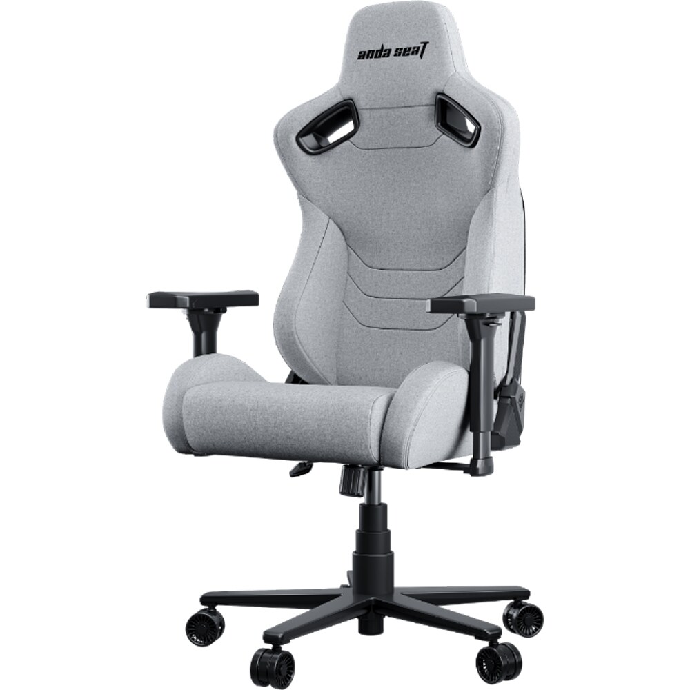 Scaun Gaming ANDA SEAT Kaiser 2 Frontier XL, piele sintetica, gri