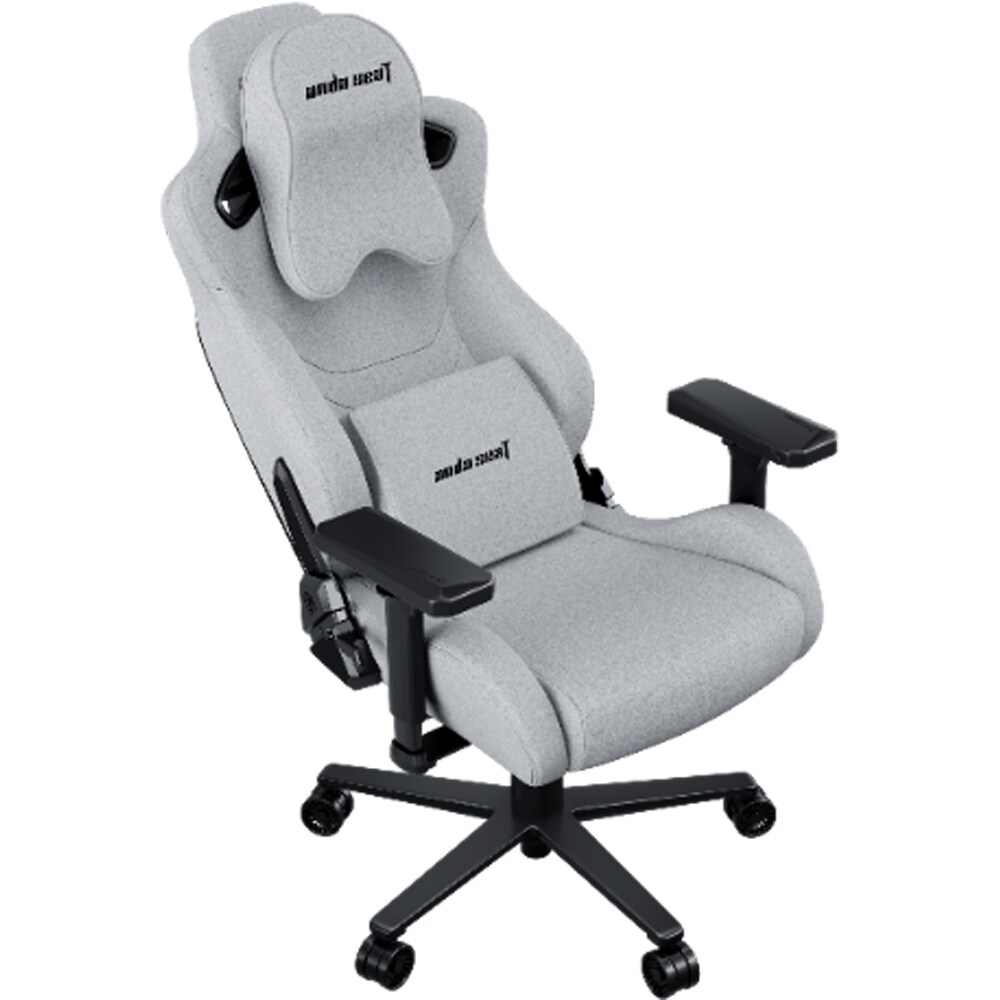 Scaun Gaming ANDA SEAT Kaiser 2 Frontier XL, piele sintetica, gri