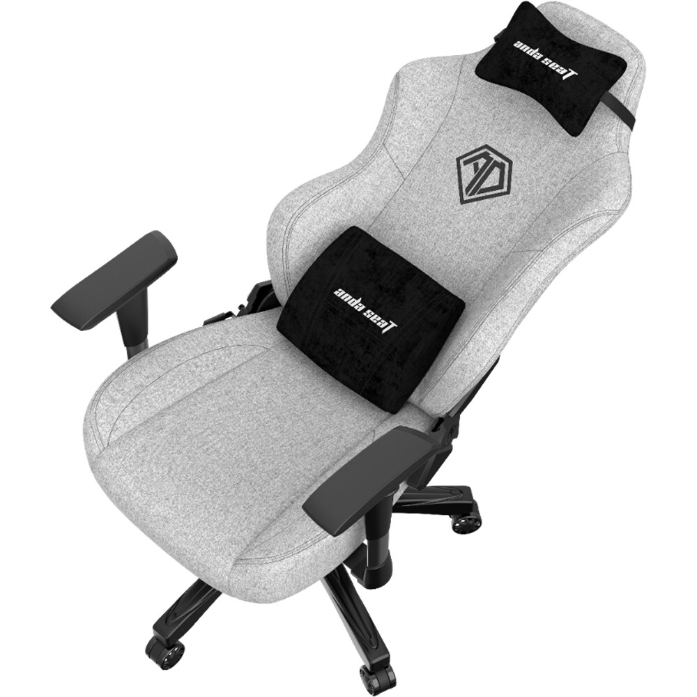 Scaun Gaming ANDA SEAT Phantom 3 L, textil, gri