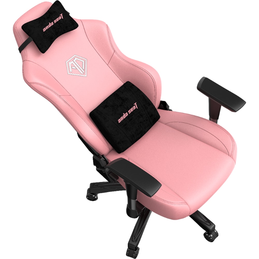 Scaun Gaming ANDA SEAT Phantom 3 L, piele sintetica, roz