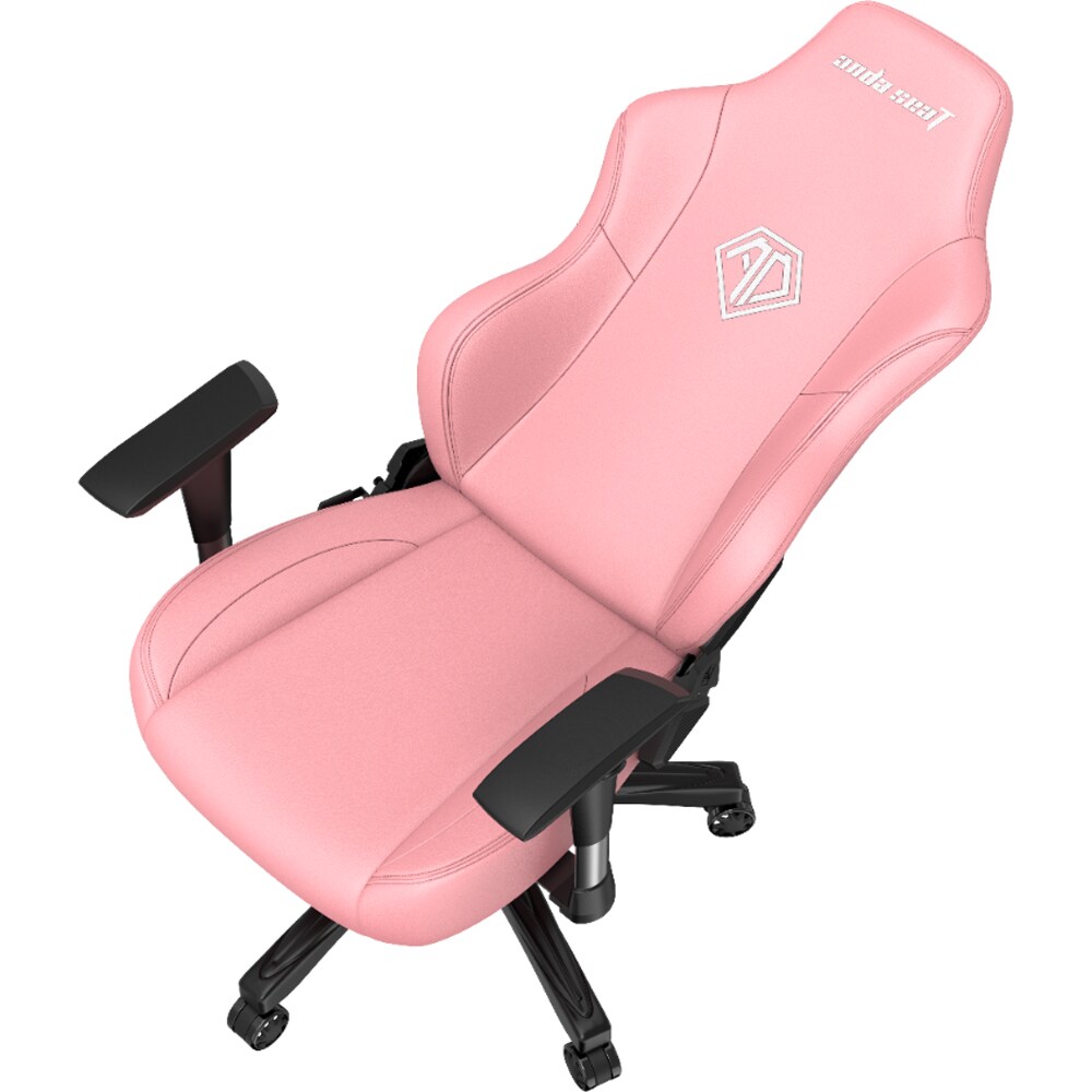 Scaun Gaming ANDA SEAT Phantom 3 L, piele sintetica, roz