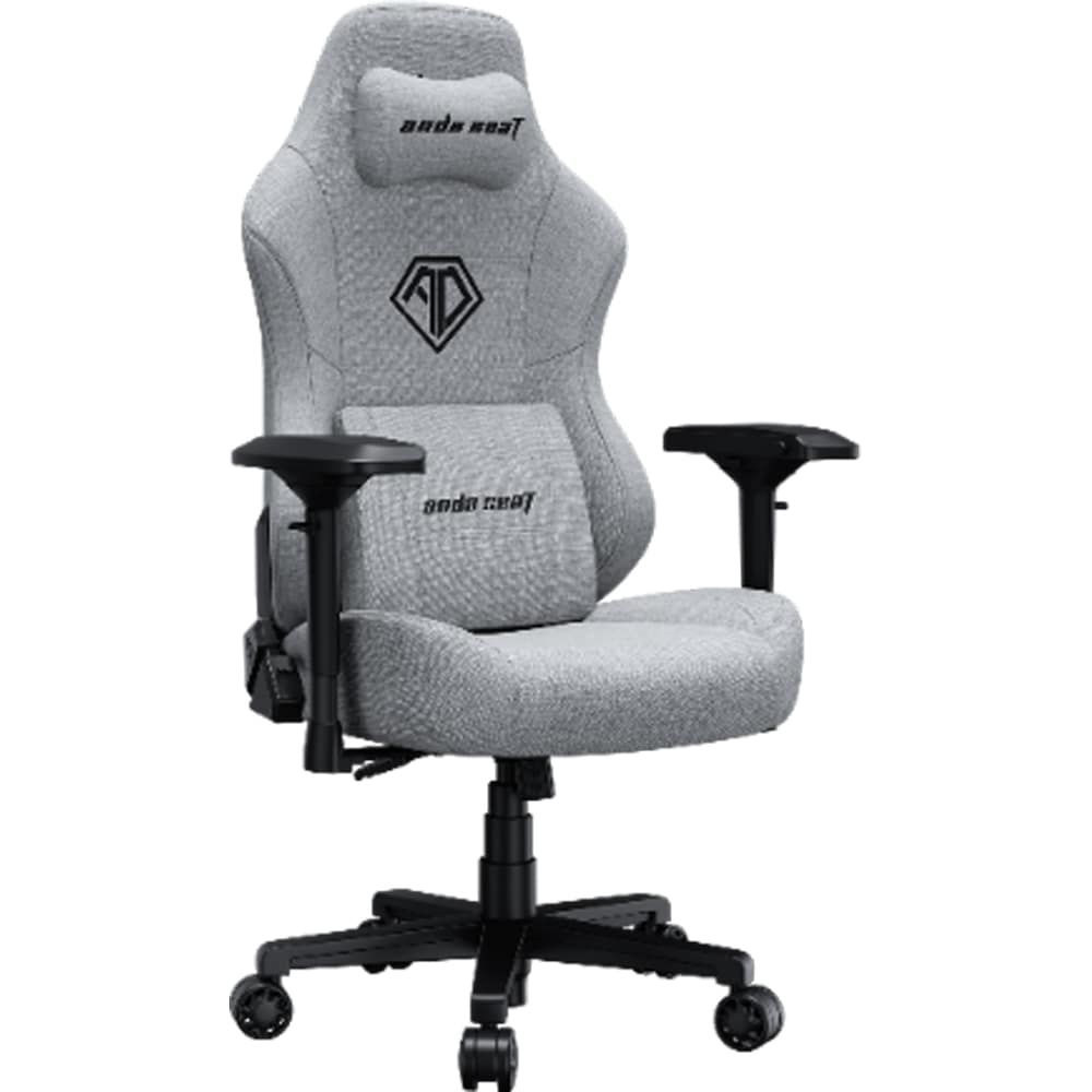 Scaun Gaming ANDA SEAT Phantom 3 PRO L, textil, gri