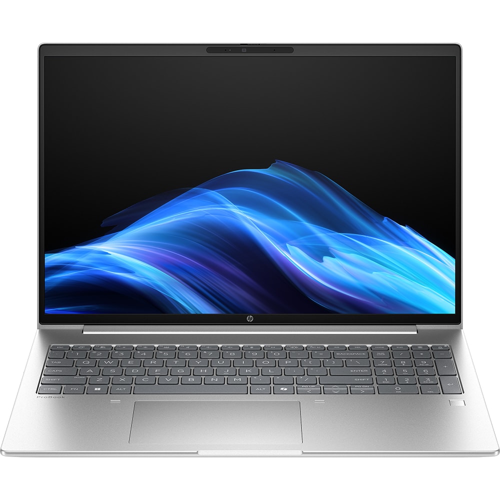 Laptop HP ProBook 4 G1i, Intel Core Ultra 5 225U pana la 4.8GHz, 16" WUXGA, 16GB, SSD 512GB, Intel Graphics, Windows 11 Pro, argintiu