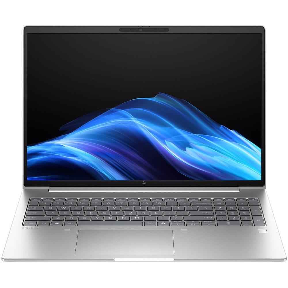 Laptop HP EliteBook 6 G1i, Intel Core Ultra 7 255U pana la 5.2GHz, 16" WUXGA, 16GB, SSD 512GB, Intel Graphics, Windows 11 Pro, argintiu