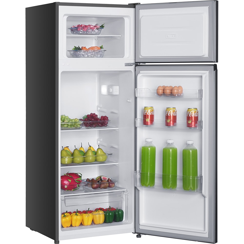 Frigider cu doua usi ARCTIC AD54206M40SS, 206 l, H 143 cm, Clasa D, argintiu