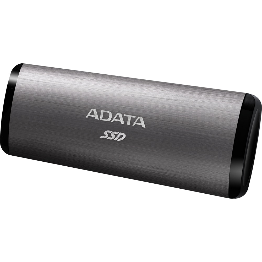 SSD extern ADATA SE760, 512GB, USB 3.2 Gen 2 Type-C, gri