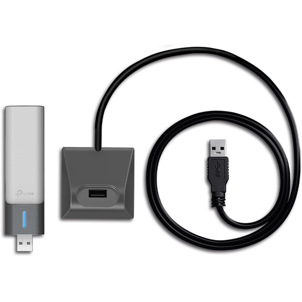 Adaptor USB Wireless TP-LINK Archer TX20UH AX1800, Dual-Band 574 + 1201 Mbps, gri