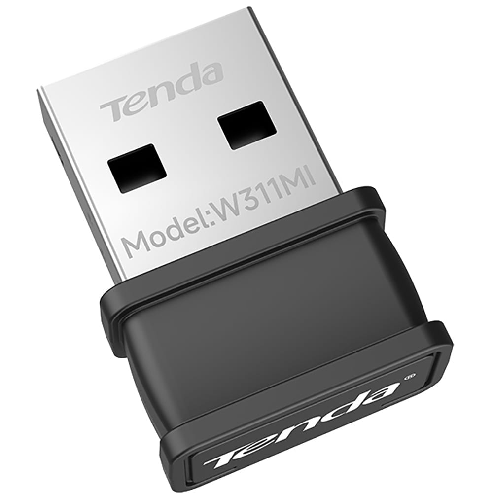Adaptor USB Wireless TENDA W311MI AX300, Wi-Fi 6, 286 Mbps, negru