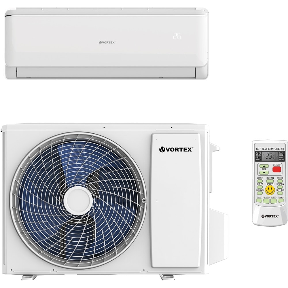 Aer conditionat VORTEX VAI1223FFWOKWR, 12000 BTU, A++/A+, Functie incalzire, alb