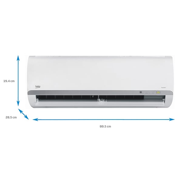 Aer conditionat BEKO BRVPF090, 9000 BTU, A++/A+, Functie Incalzire, Inverter, kit instalare inclus, alb