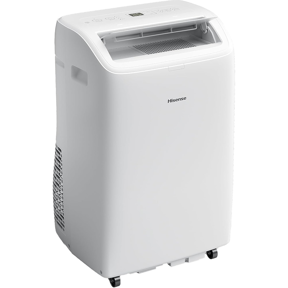 Aer conditionat portabil HISENSE APH12QC, 12000 BTU, A/A+, Wi-Fi, Functie Incalzire, kit instalare inclus, alb