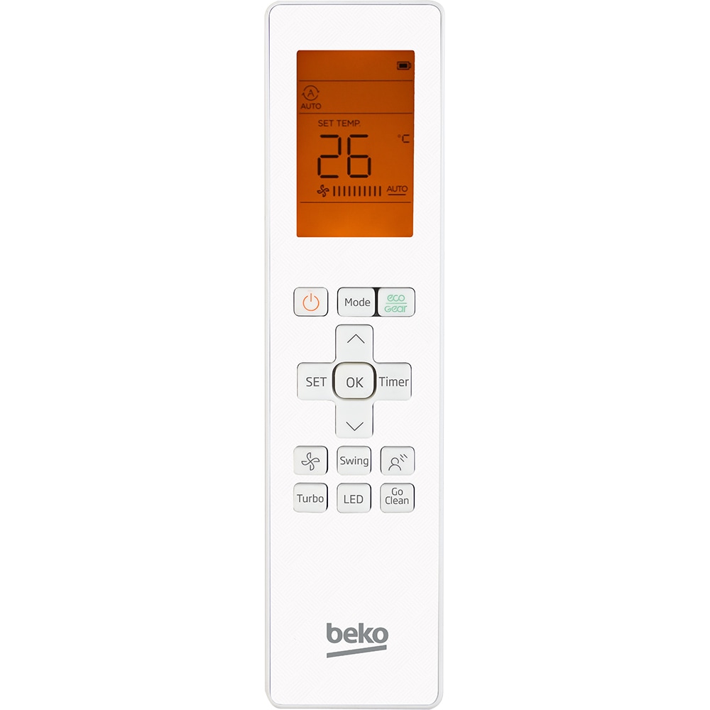 Aer conditionat BEKO BEHPGH125,12000 BTU, A++/A+, Wi-Fi, Functie Incalzire, Inverter, kit instalare inclus, alb