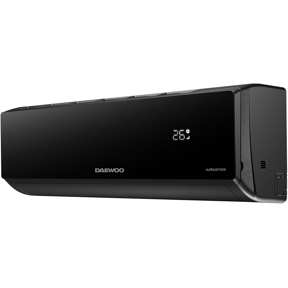 Aer conditionat DAEWOO DAC-12CHSDB-NK, A++/A+++, 12000 BTU, Wi-Fi, Functie Incalzire, Inverter, Afisaj, negru