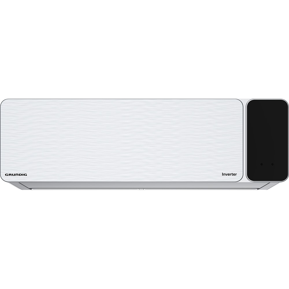 Aer conditionat GRUNDIG GEEPDH120, 12000 BTU, A+++/A++, Wi-Fi, Functie Incalzire, Inverter, kit instalare inclus, argintiu