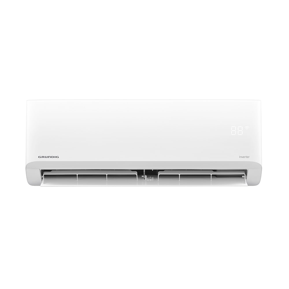 Aer conditionat GRUNDIG GEHPK125,12000 BTU, A++/A+, Wi-Fi, Functie Incalzire, Inverter, kit instalare inclus, alb