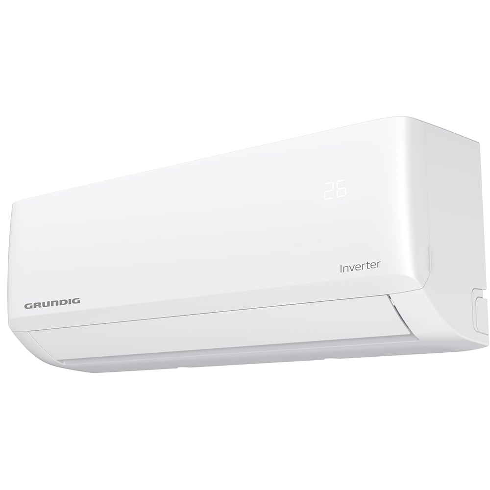Aer conditionat GRUNDIG GEHPK125,12000 BTU, A++/A+, Wi-Fi, Functie Incalzire, Inverter, kit instalare inclus, alb