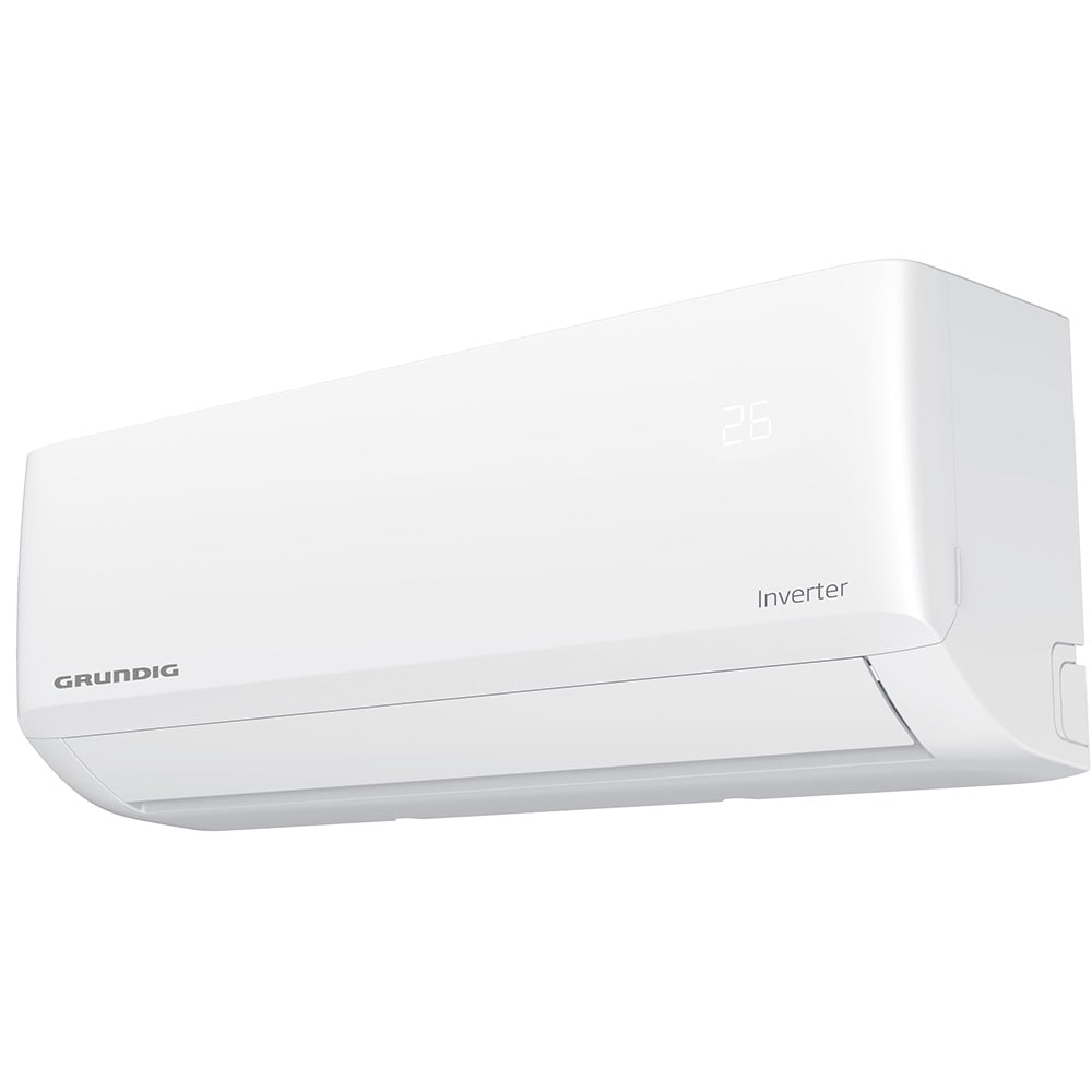 Aer conditionat GRUNDIG GEHPK120, 12000 BTU, A++/A+, Wi-Fi, Inverter, kit instalare inclus, alb