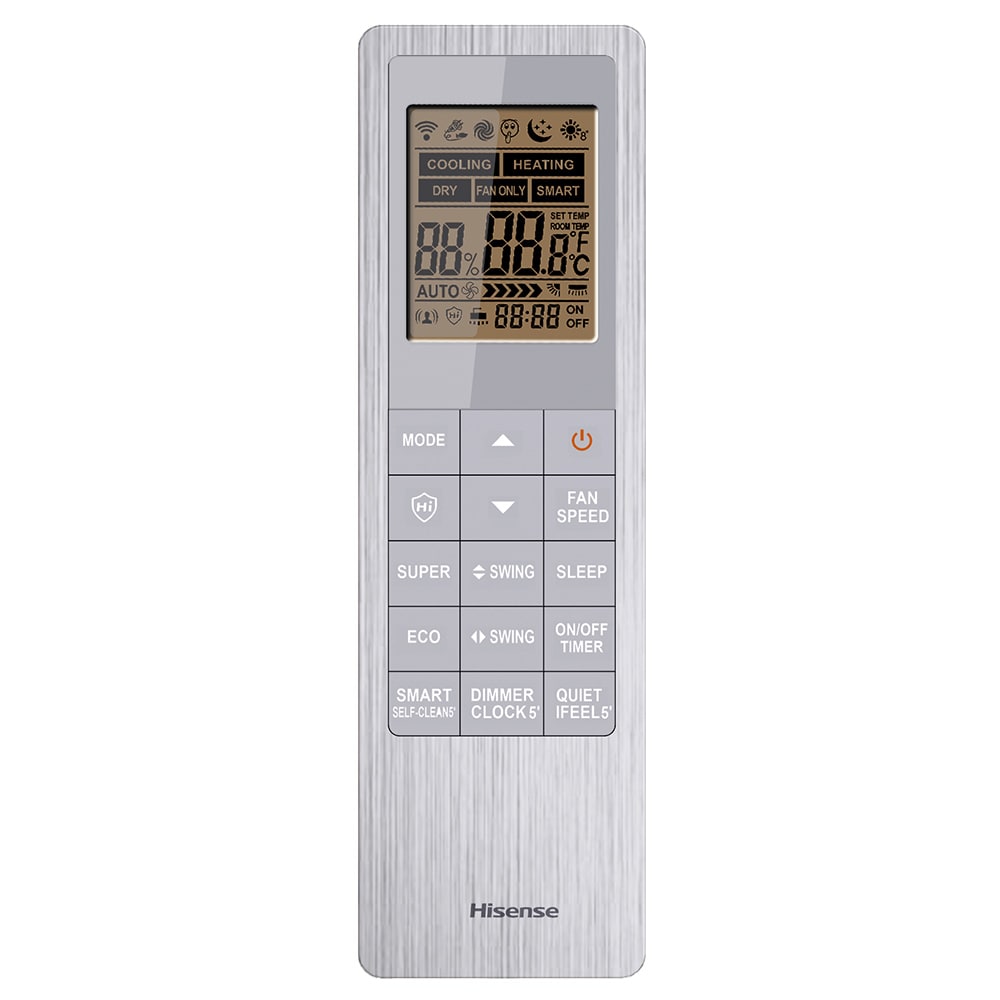 Aer conditionat HISENSE UniPure, 12000 BTU,  A+++/A++, Functie Incalzire, Wi-Fi, alb