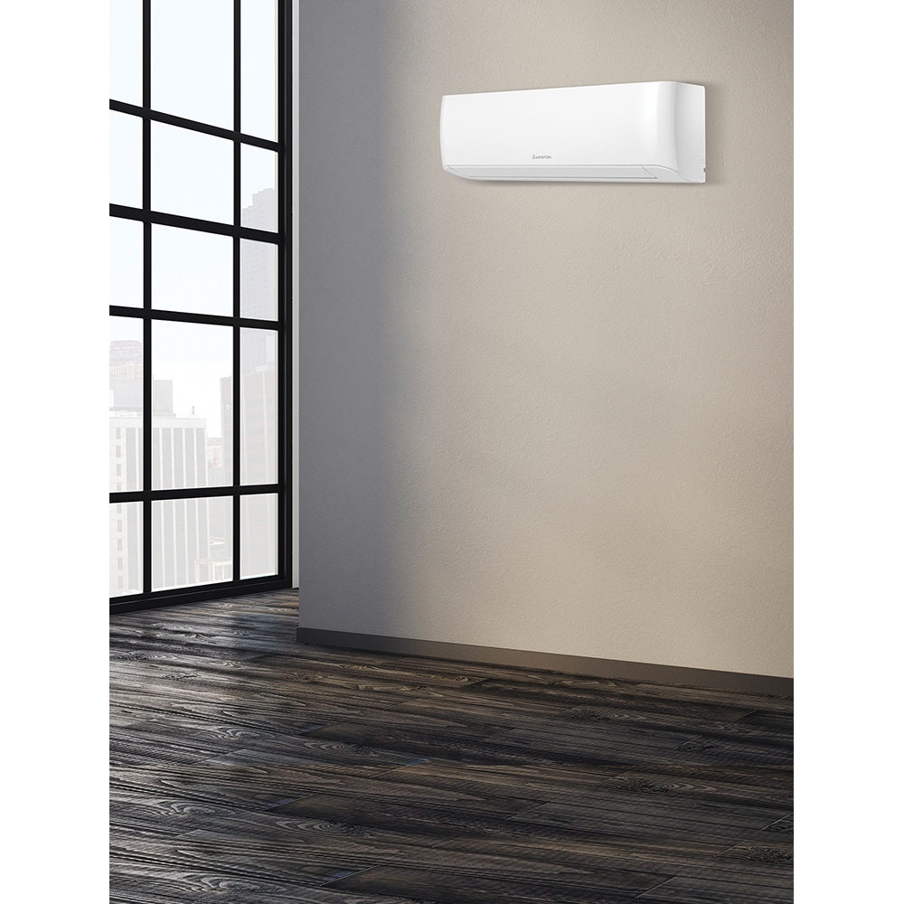 Aer conditionat ARISTON Kyris, 1200BTU, A+++/A+++, Wi-Fi, Functie Incalzire, Inverter, alb
