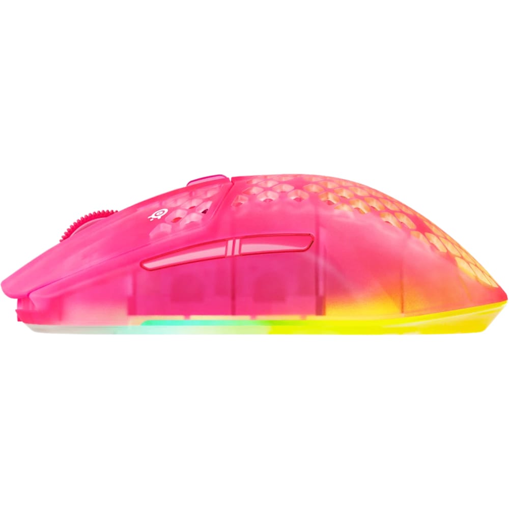 Mouse Gaming Wireless STEELSERIES Aerox 3 Gen 2, 26000 dpi, Magenta Haze