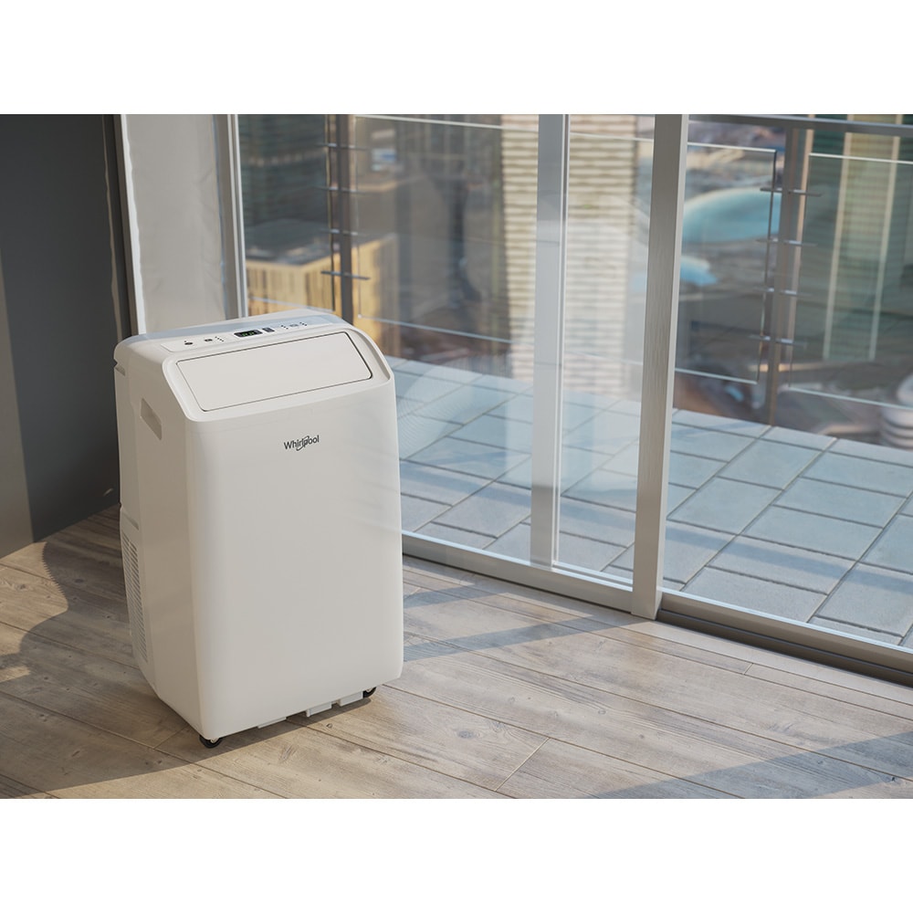 Aer conditionat portabil WHIRLPOOL PACF29HPW, 9000BTU, A+/A++, Functie Incalzire, alb