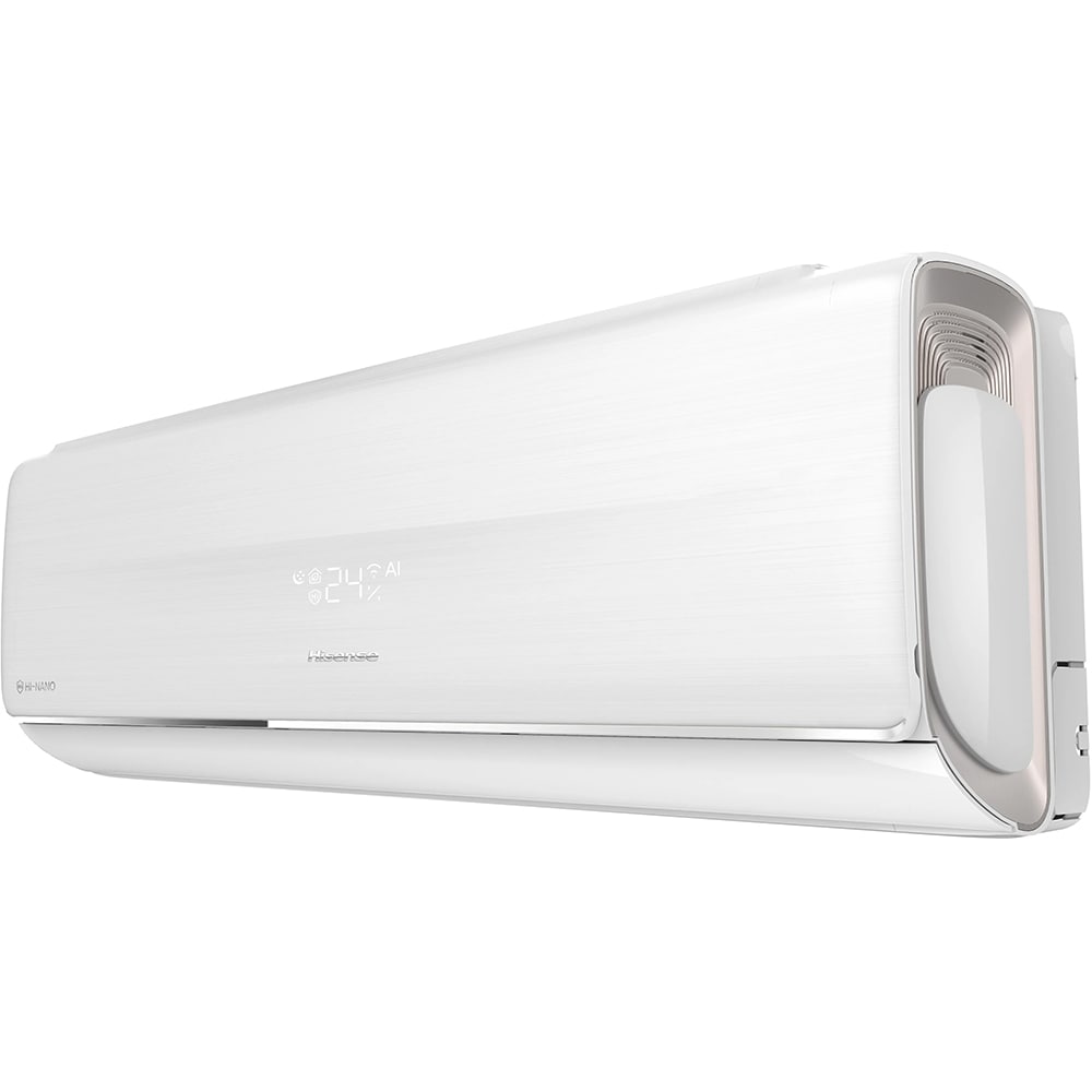 Aer conditionat HISENSE QF25XW0E, 9000 BTU, A+++/A+++, Inverter, Sterilizare HiNano, Wi-Fi, alb