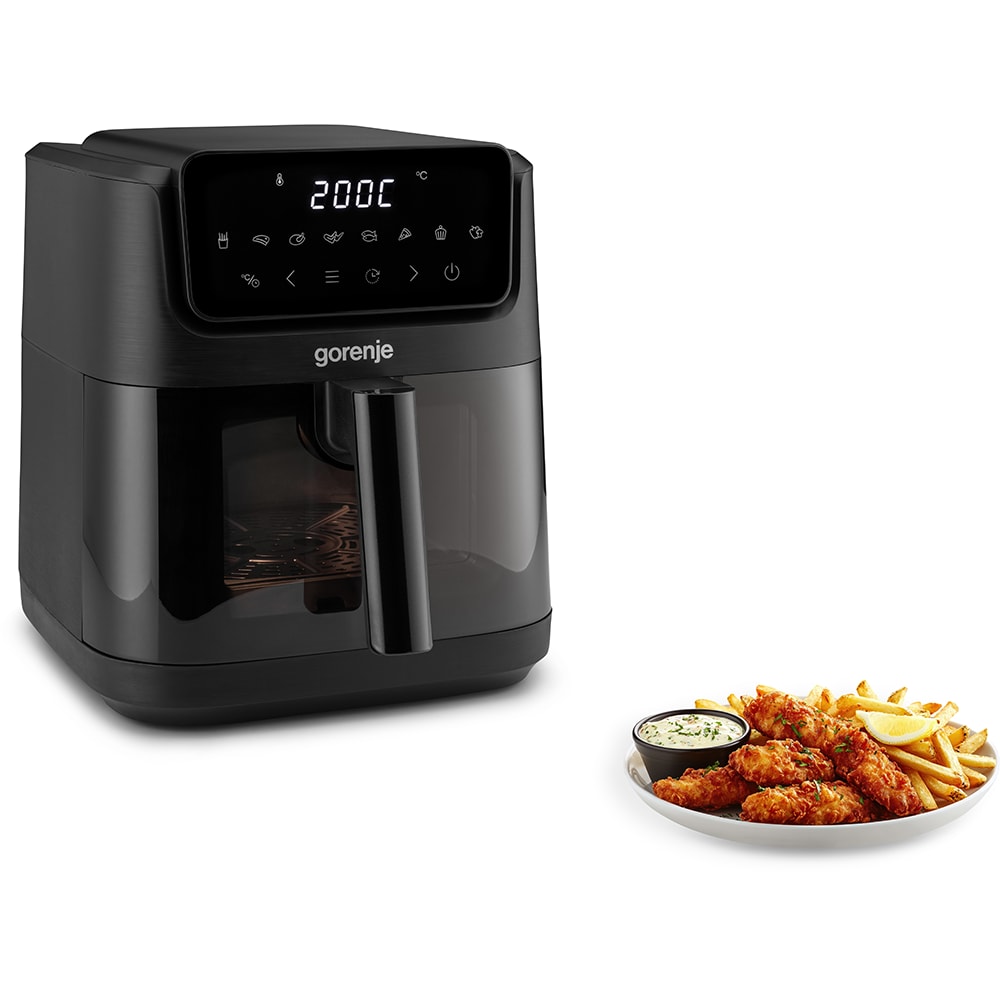 Friteuza cu aer cald GORENJE AF1800DHB, 6.3l, 1800W, negru