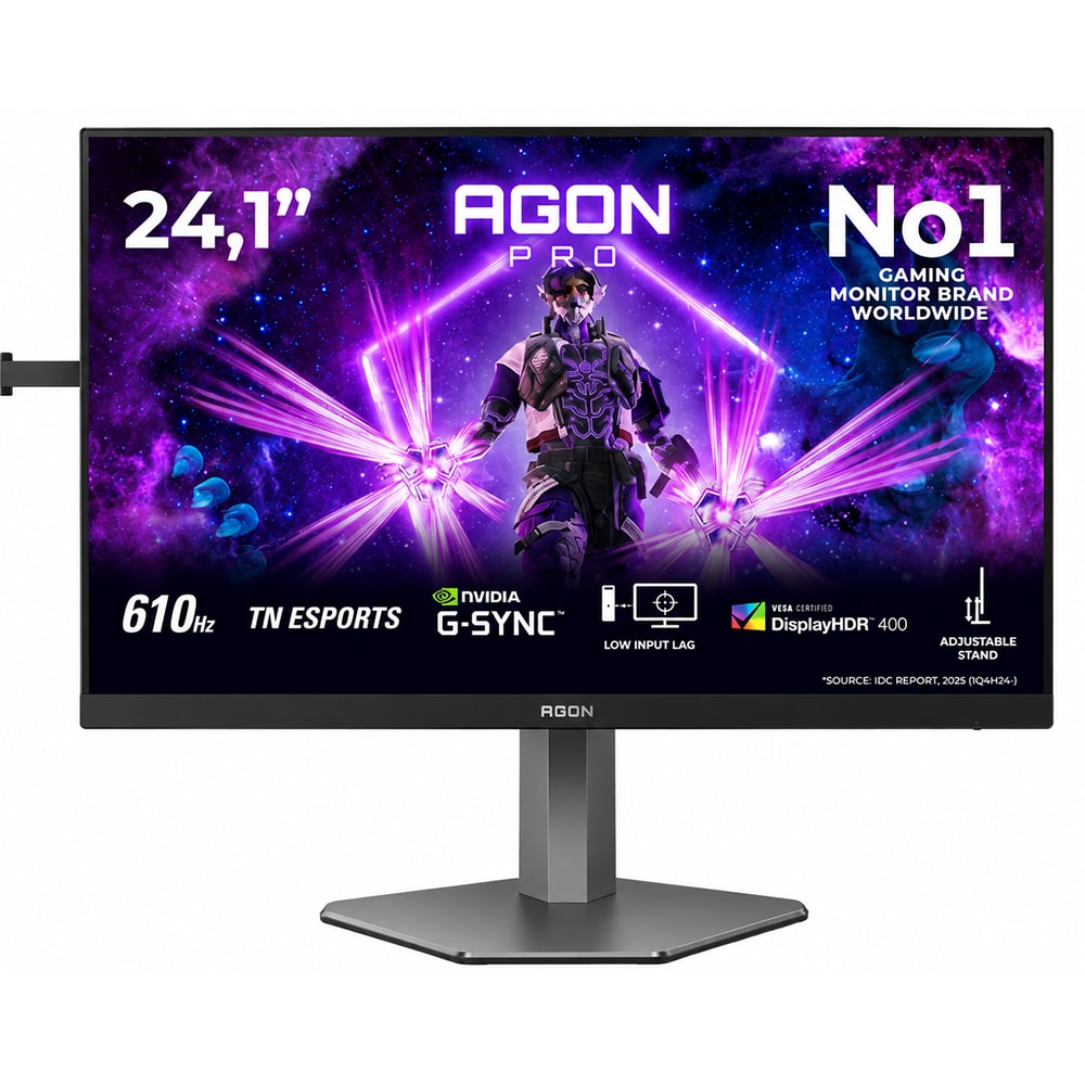 Monitor Gaming LED TN AOC AG246FK6, 24.1", Full HD, 610Hz, G-SYNC Compatible, negru