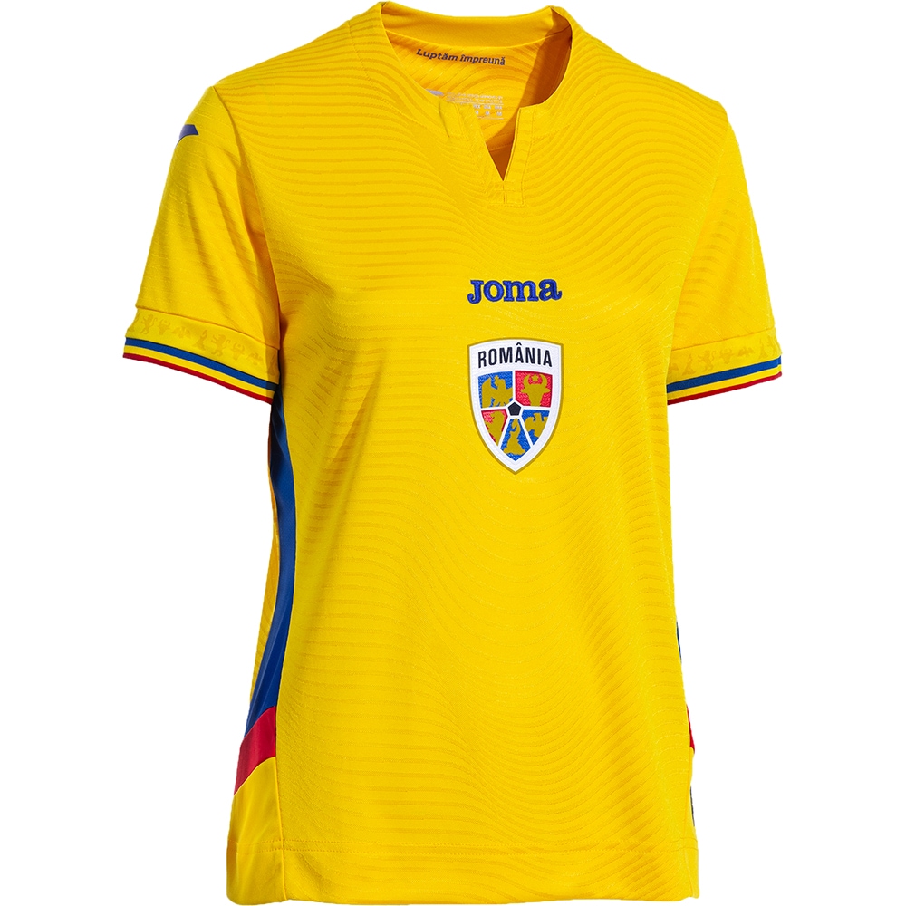 Tricou fotbal de joc JOMA Echipa nationala de Fotbal a Romaniei 2025, marimea M, galben