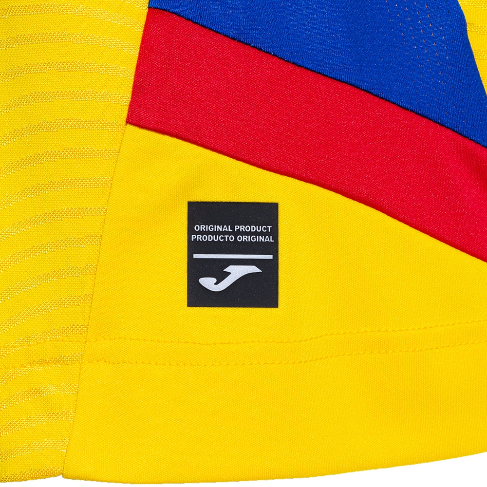 Tricou fotbal de joc JOMA Echipa nationala de Fotbal a Romaniei 2025, marimea M, galben