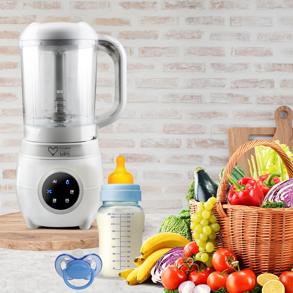 Aparat de gatit 5in1 EASYCARE EASY00218, 500ml, 300W, alb-negru